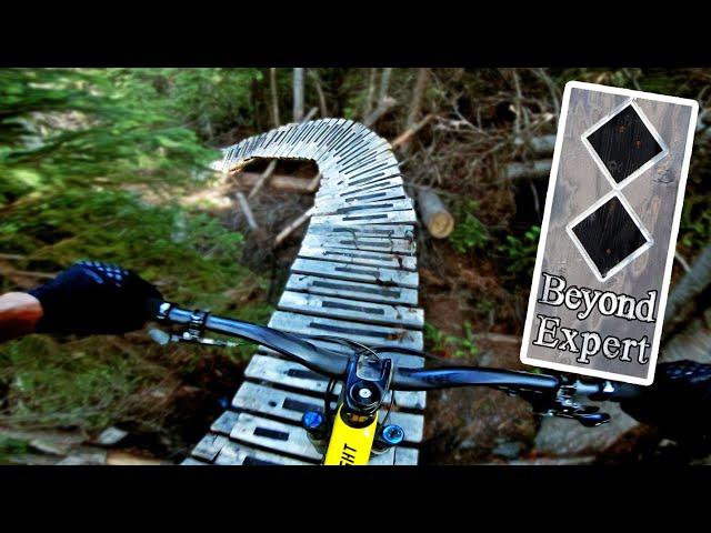 "Beyond Expert" - The Trail Sign Says It All