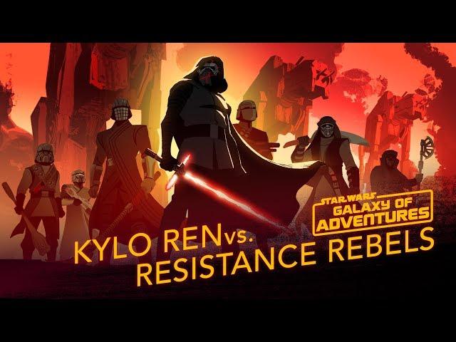 Kylo Ren vs. Resistance Rebels | Star Wars Galaxy of Adventures