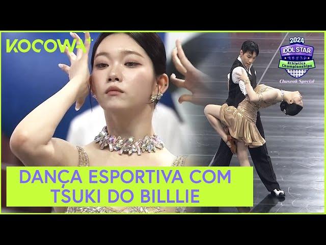 A dança formidável de TSUKI do Billlie | Campeonato Esportivo Idols 2024 EP 3 | KOCOWA+ [PT-BR]