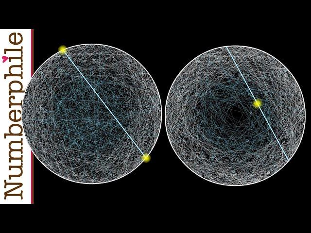 Bertrand's Paradox (with 3blue1brown) - Numberphile