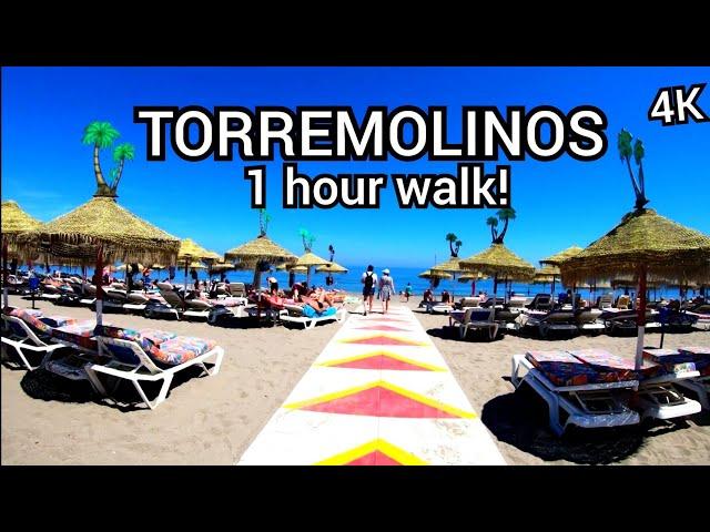 ⁴ᴷ TORREMOLINOS walking tour, Costa del Sol, Andalusia, Spain 4K hdr 60fps