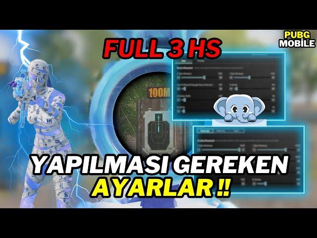 BİLMENİZ VE YAPMANIZ GEREKEN TÜM AYARLAR VE HER CİHAZA UYUMLU HASSASİYET! | PUBG MOBİLE