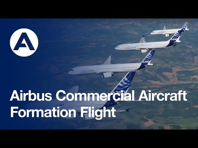 Airbus Commercial Aircraft - Formation Flight