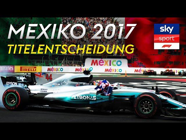 Vettel vs. Hamilton: Der Kampf um den vierten Weltmeistertitel!  | Mexiko GP 2017 