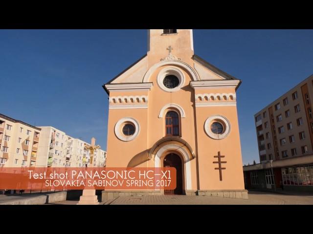 TEST UHD PANASONIC HC-X1