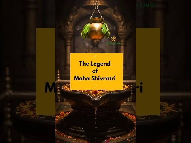  The Legend of Mahashivratri ️ | Dr. Deepa Kamari