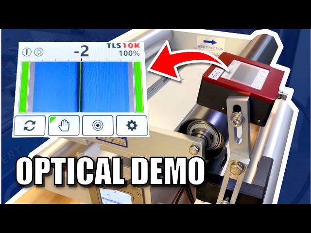 Electronic Web Guide using TLS Optical Sensor Demonstration