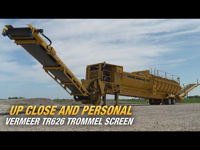 Walkaround of the TR626 trommel screen | Vermeer