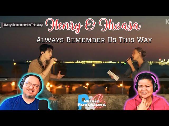 Hwasa 화사 & Henry "Always Remember Us This Way" (Busking in Spain Live) | Couples Reaction!