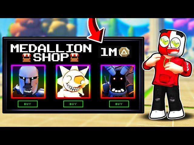 I Spent 1,000,000 MEDALLIONS In Five Nights TD..