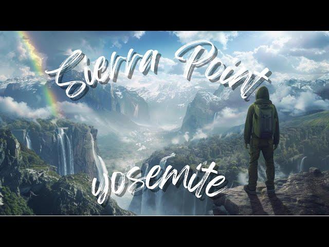 Sierra Point Yosemite, the forgotten trail..my first video so be nice please lol