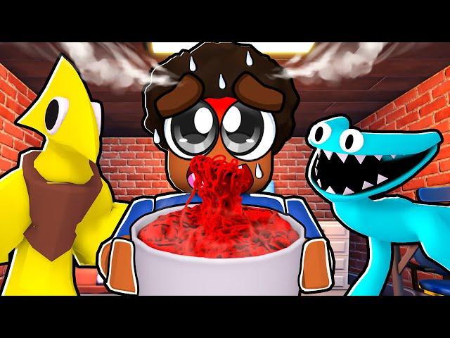 Rainbow Friends Chapter 2, SPICY NOODLES CHALLENGE!