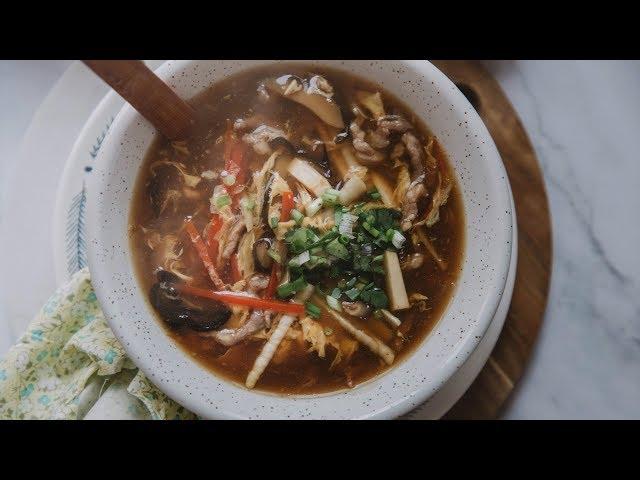 Hot and Sour Soup in the winter