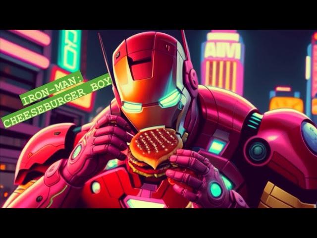 IRON-MAN:CHEESEBURGER BOY #edmmix #edmmusic #ironman3 #ironmanendgame #mcufans