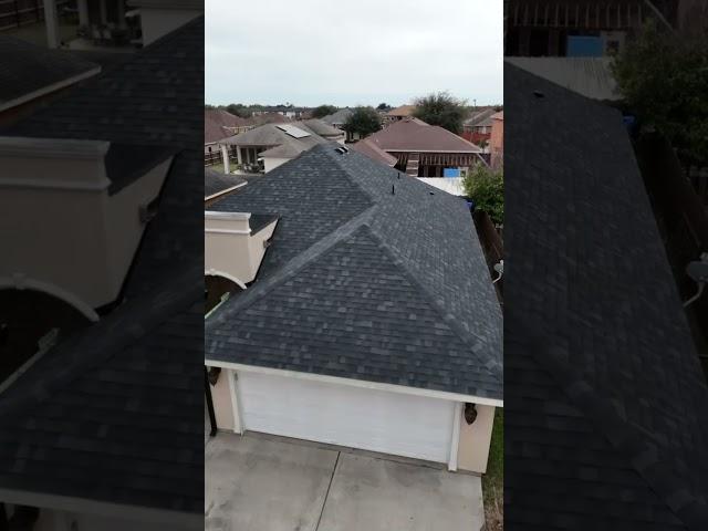Owens Corning Onyx Black Shingles by XYZ Roofing and Restorations