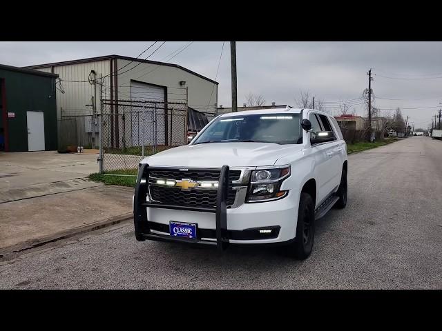 2019 Tahoe PPV Patrol Feniex Police Lights by EFS Houston Emergency Fleet Service