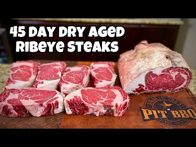 How To Dry Age Beef At Home - 45 Day Dry Aged Ribeye Steaks - Smokin' Joe's Pit BBQ