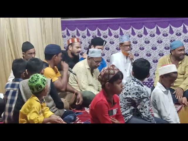 irshadali barmare house ratib program Kalam by Hafiz saqlaini