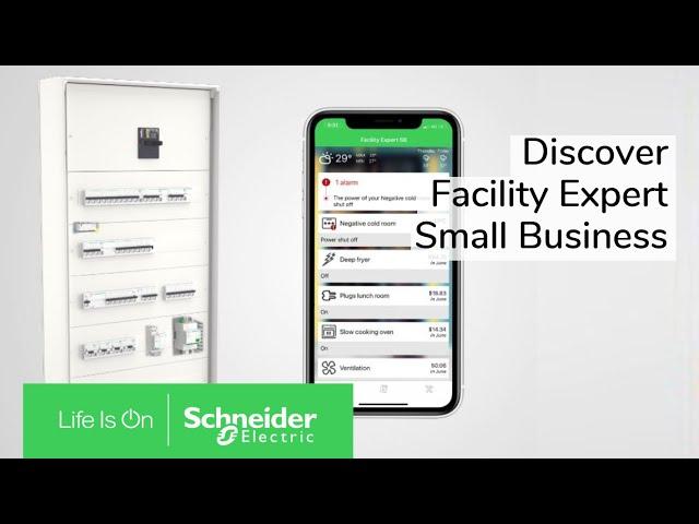 Discover EcoStruxure Facility Expert Small Business | Schneider Electric