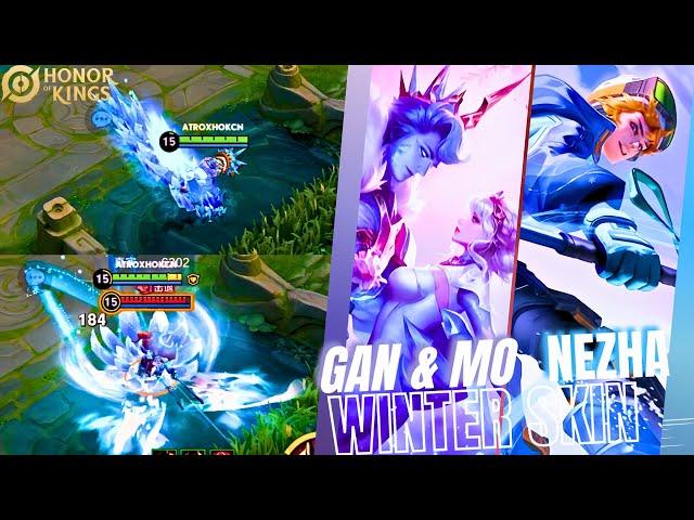 UPCOMING WINTER SKIN | NEZHA - SNOW TRAIL AND GANMO - FROZEN WALTZ |  HONOR OF KINGS