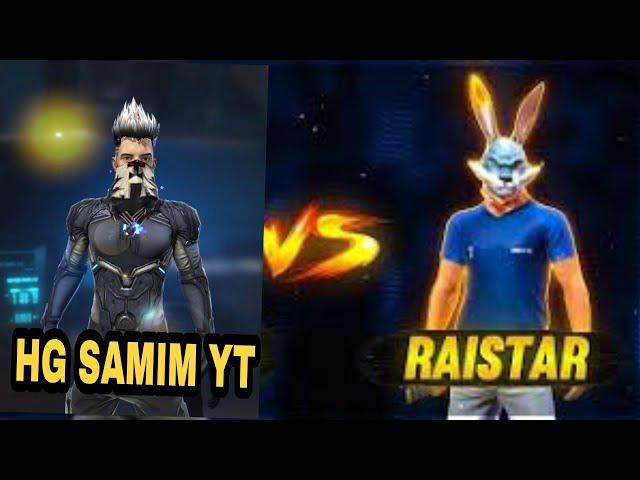 RAISTAR VS HG SAMIM YT | IPAD VS MOBILE