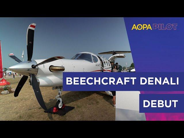 New Beechcraft Denali single-engine turboprop at AirVenture 2023