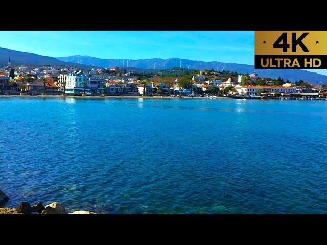 İzmir Karaburun | Mordoğan Sahili ve İskelesi | 4K | 60fps | 2023 |