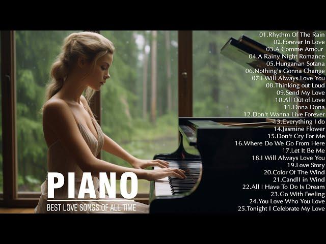 3 Hour Of Beautiful Piano Love Songs - Best Romantic Relaxing Piano Instrumental Love Songs Playlist