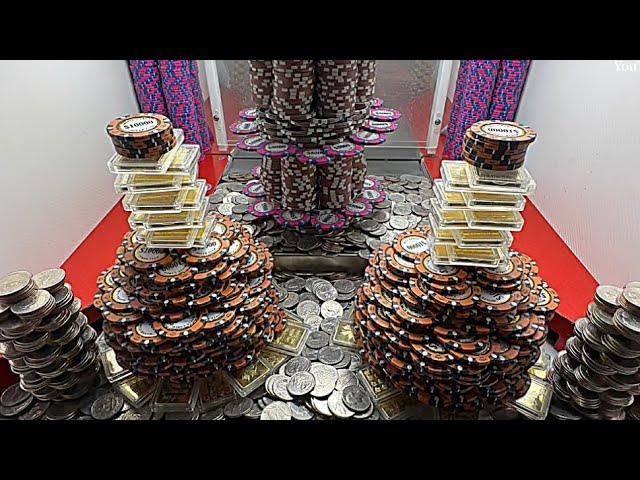 The Most INSANE Coin Pusher Towers Ever… Will They Fall?