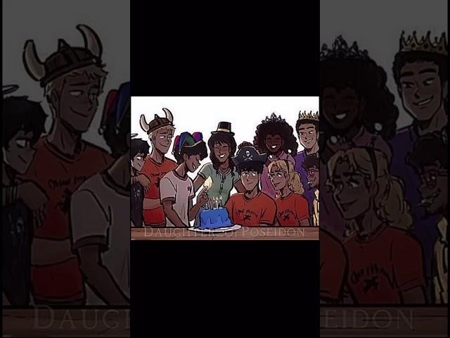 Happy birthday seaweed brain | #percyjackson #pjo #hoo #heroesofolympus