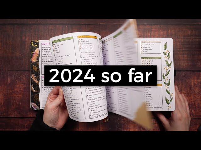 2024 Bullet Journal Flip Through 