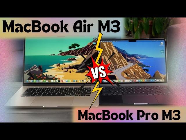 MacBook Air M3 vs MacBook Pro M3