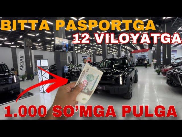 1.000 SO’MGA MASHINA BITA PASPORTKA XOXLEN BITTA PASPORTKA 0 DAN OLAMAN DEGANLAR UCHUN