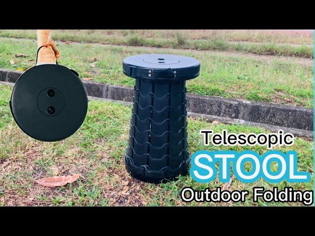 How to Use Telescopic Stool | Outdoor Folding Stool - Easily & Portable to Carry