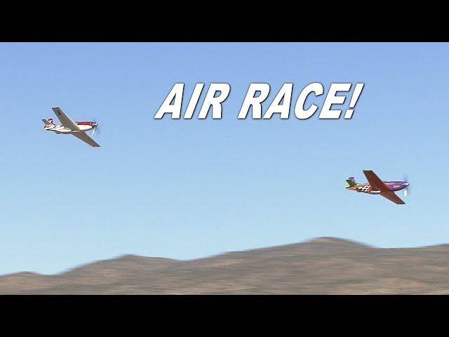 Air Race: P-51s, F8F, Sea Furys. Spectacular Sound!