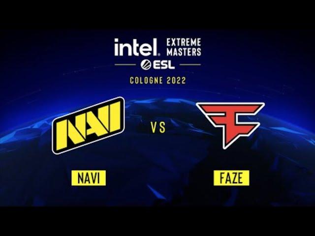 NaVi vs. FaZe - Map 1 [Inferno] - IEM Cologne 2022 - Grand final