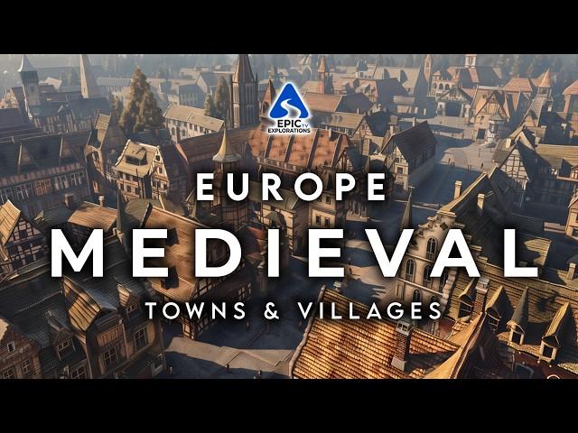 Most Beautiful Medieval Towns and Villages in Europe | 4K Travel Guide