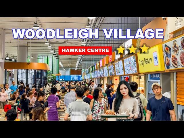 Singapore Hawker Centre Tour | Woodleigh Village Hawker Center and Neighbourhood Tour 