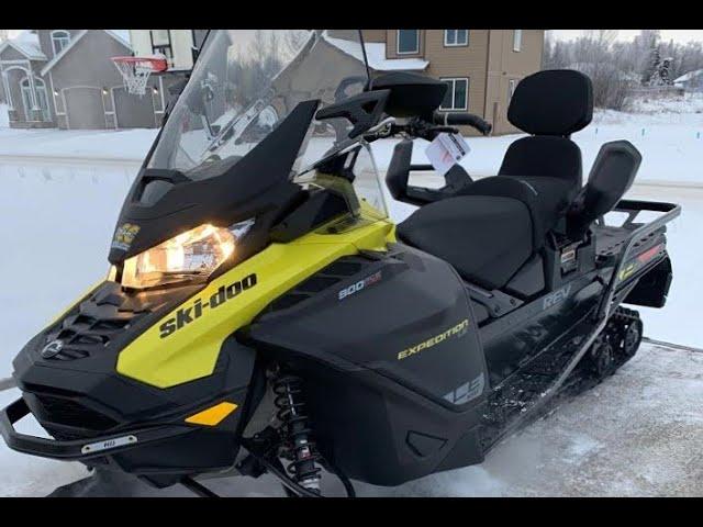 2020 Ski-Doo Expedition LE new trapping sled