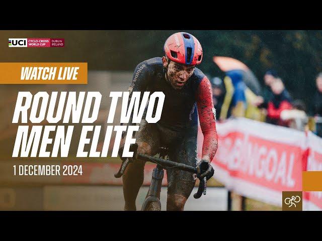 LIVE ​- Men Elite - R2 Dublin (IRL) | 2024/25 UCI Cyclo-cross World Cup