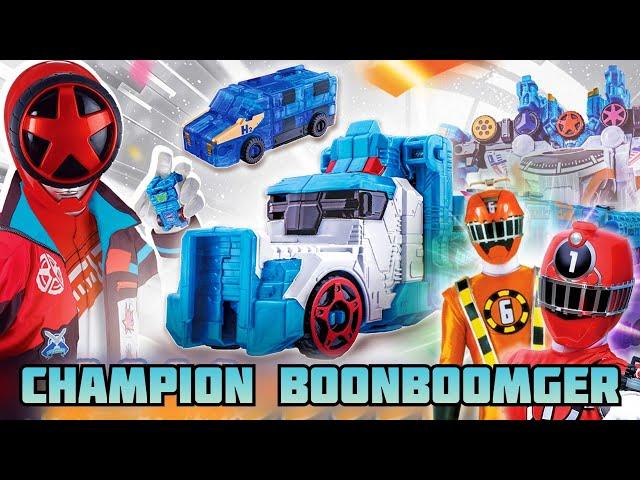 CHAMPION BOONBOOMGER & TOQGER RETURNS! DX Champion Carrier & More BoonBoom Cars!