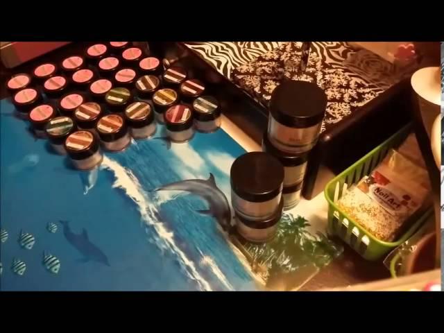 DIY  How To Do Nail art, Acrylic nails Mia Secret "Galaxy" Collection | Glam & Glits #101 #101