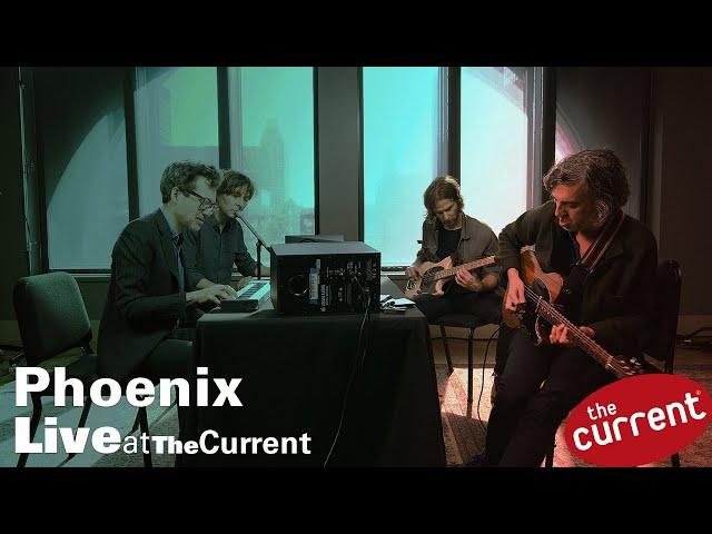 Phoenix – studio session at The Current