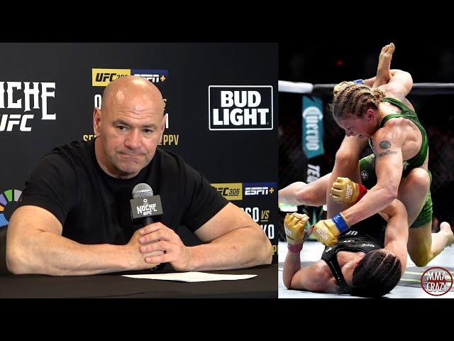 Dana White Reacts to Valentina Shevchenko DEFEATING Alexa Grasso at Noche UFC