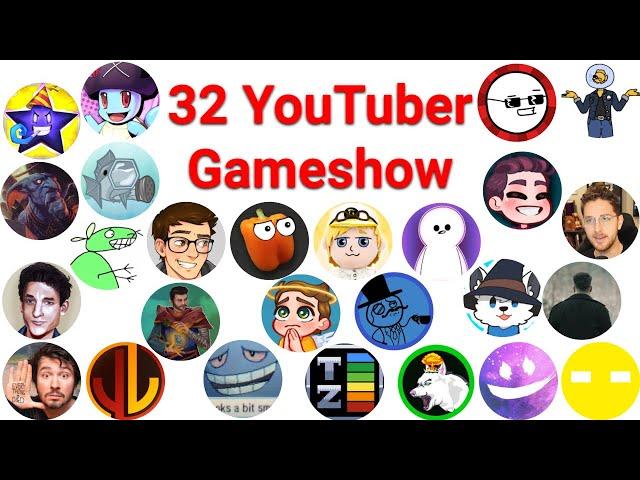 I Made A Gameshow With 32 YouTubers