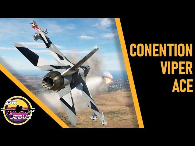 Ace In A Sortie | F-16 | Contention DCS Server #4k