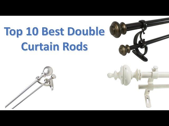 Top 10 Best Double Curtain Rods of 2020 Update