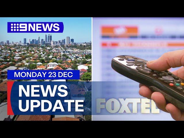 Housing crisis laid bare in new report; Foxtel sold for $3.4 billion | 9 News Australia