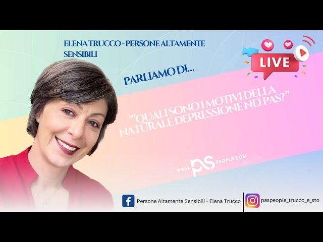 Quali sono i motivi della naturale depressione Pas?