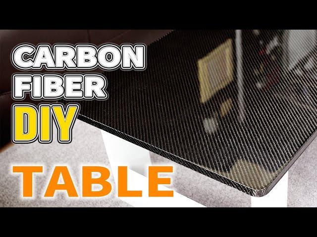 Carbon Fiber Table with Epoxy Resin [DIY]